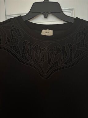 Elie Tahari Black set pants and top